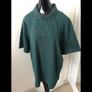Eddie Bauer Travex Green Men Polo NWOT Shirt L